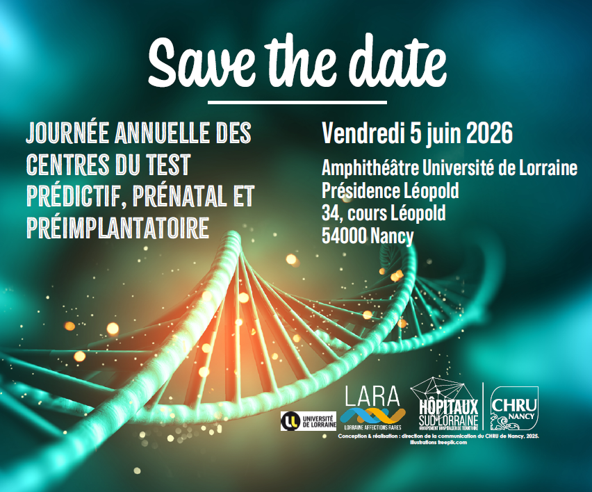 Save the date journée tests prédictifs 2026