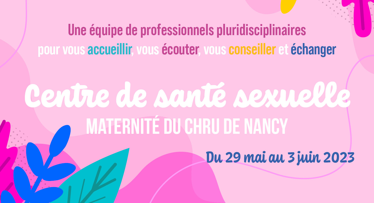 Du 29.05 au 03.06 : semaine de santé sexuelle
